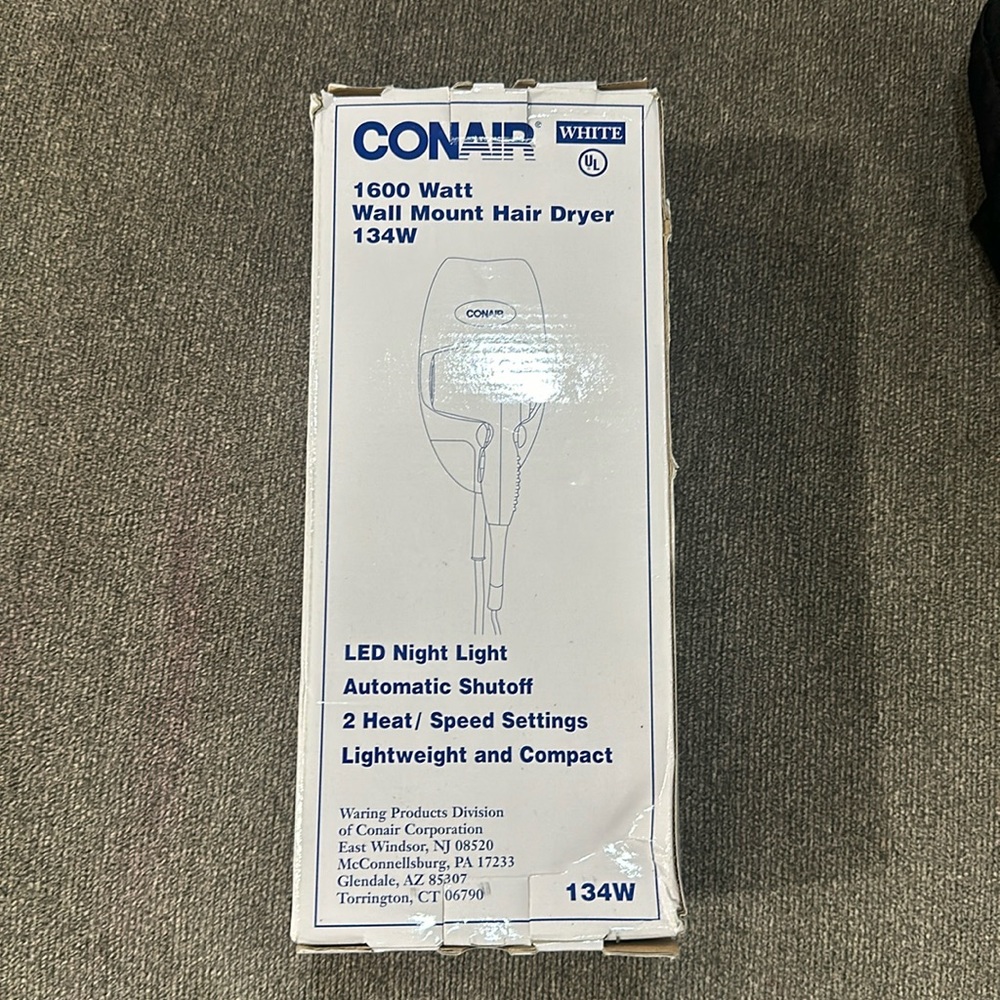 Conair blow dryer brand new